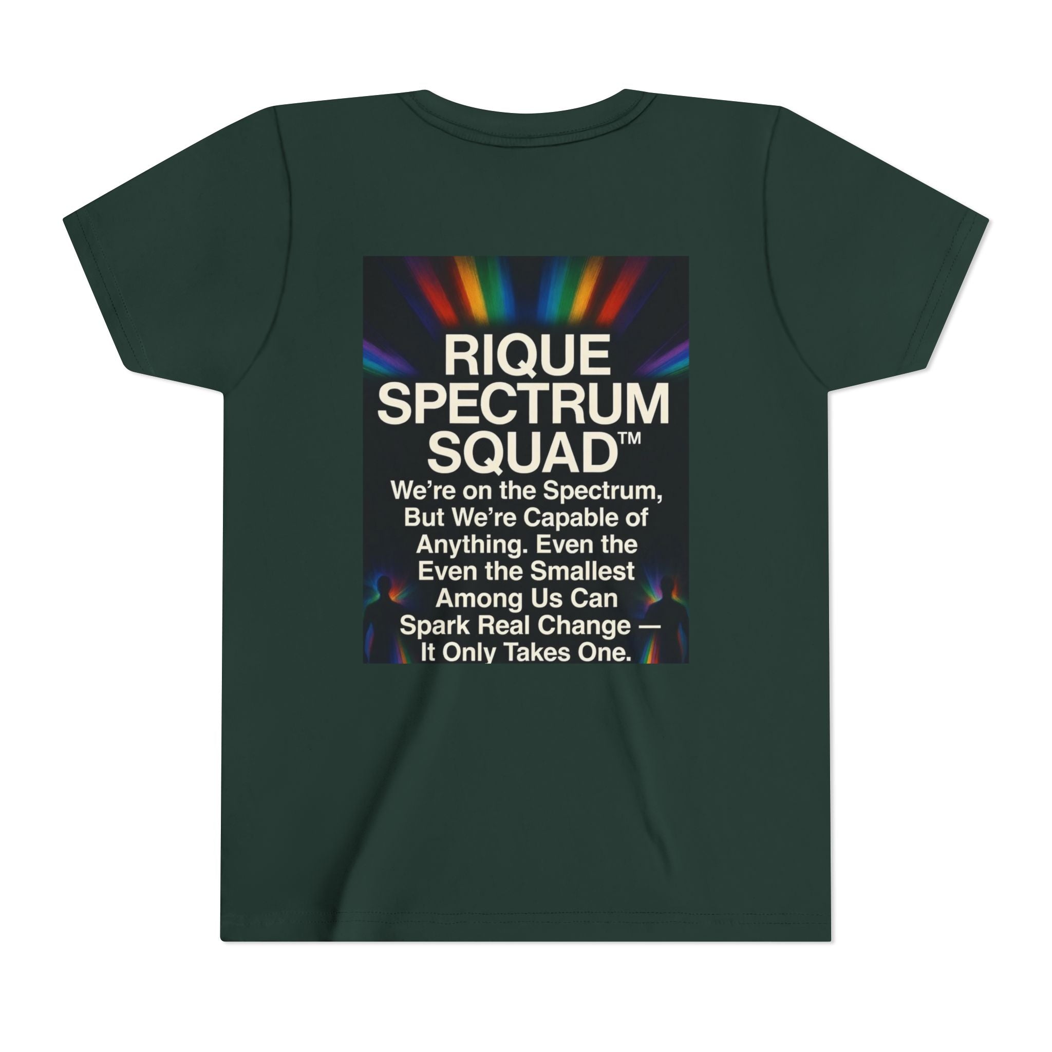 Youth Tee — Inspirational Phoenix 'I Go Into the Fire and Rise from the Ashes Stronger'