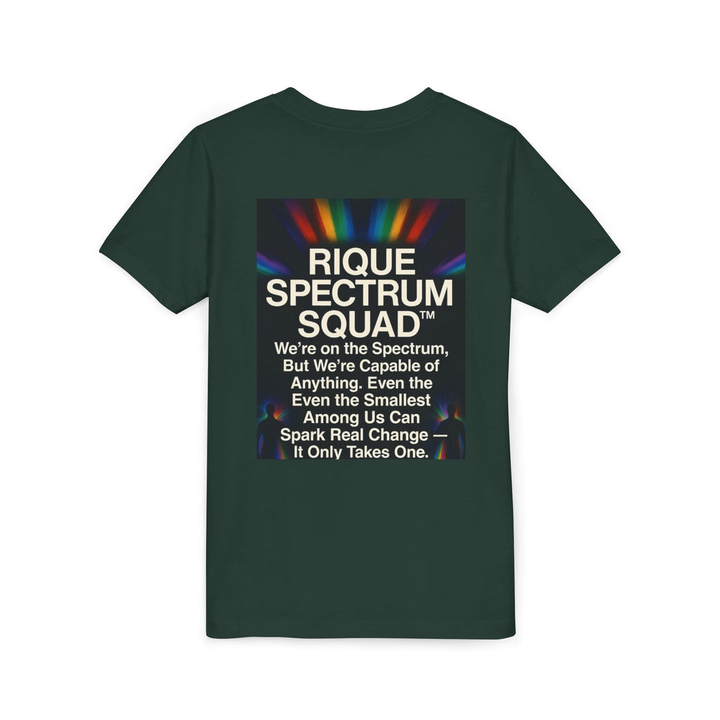 Youth Tee — Inspirational Phoenix 'I Go Into the Fire and Rise from the Ashes Stronger'