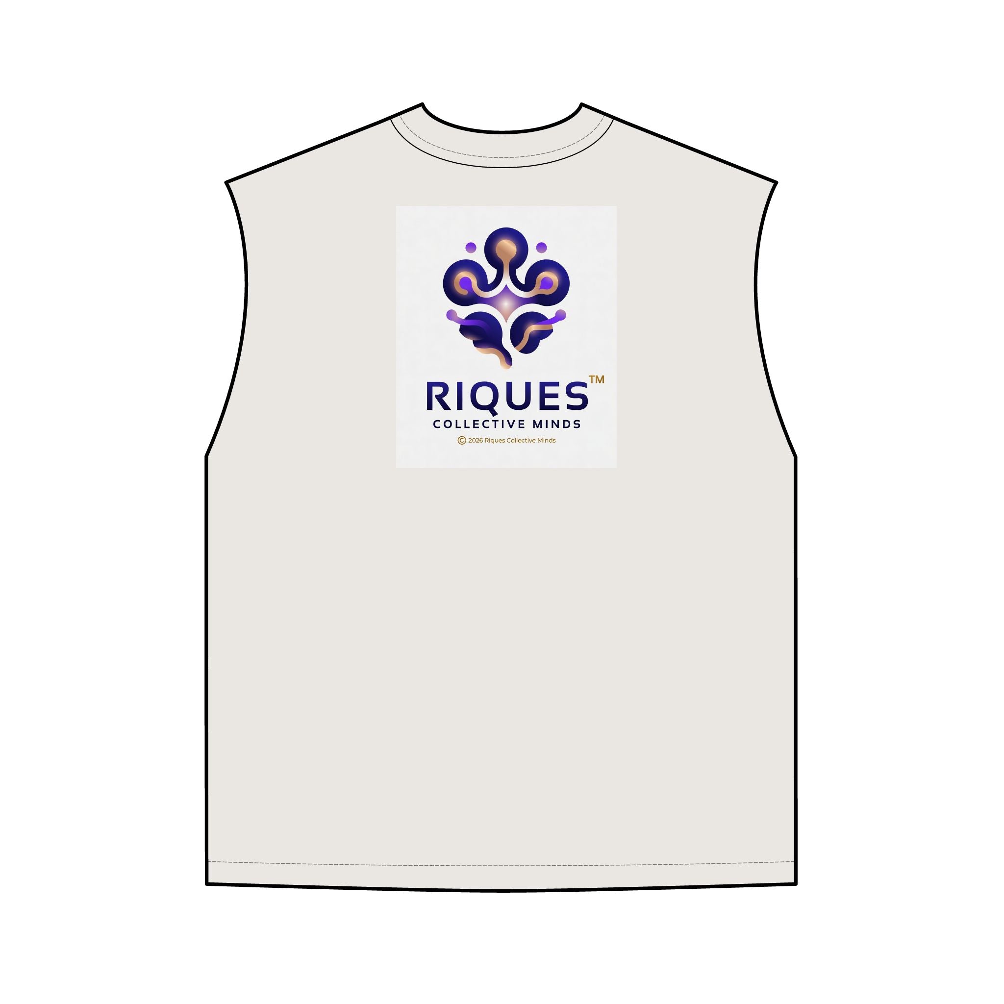 Riques Spectrum Squad Tank — Rainbow Puzzle Autism Awareness Muscle Tee