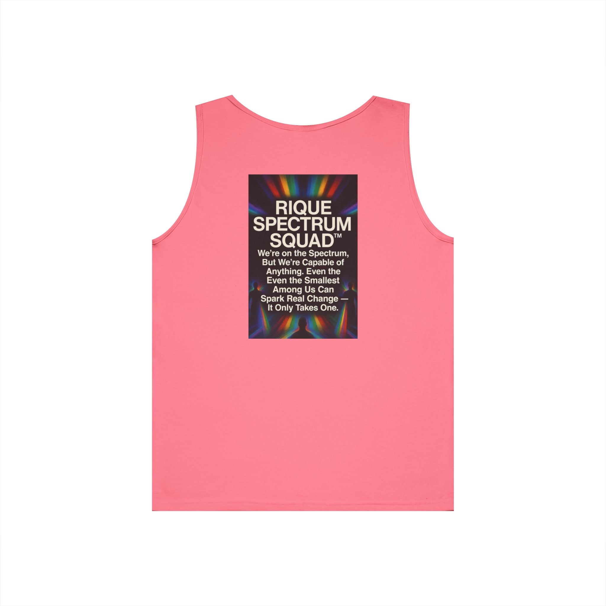 Autistic Pride Campaign Tank – “Proudly Autistic, Wants Change” Political Pride Tank