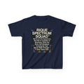 Kids Spectrum Squad Tee — "I Go Into The Fire" Phoenix Resilience Shirt