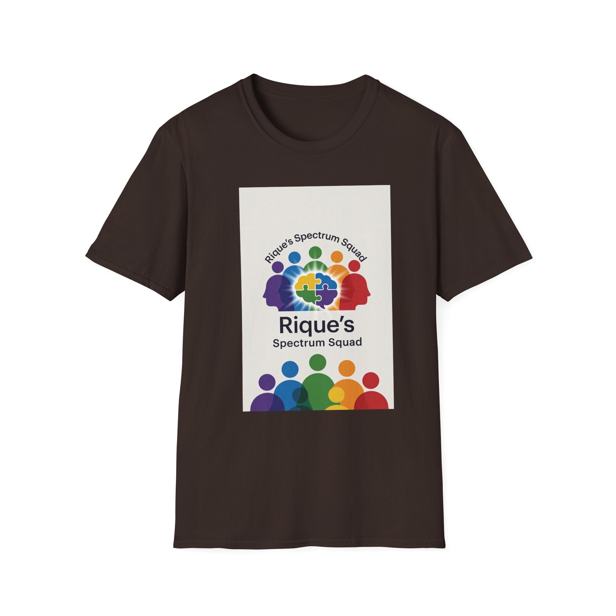 Rique's Spectrum Squad T-Shirt — Rainbow Autism Awareness Tee