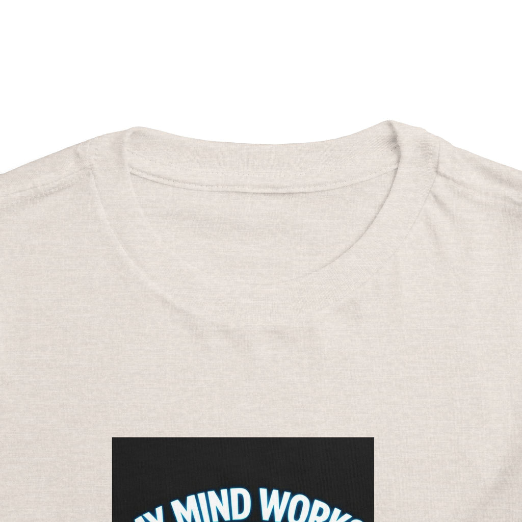 Toddler Tee — "My Mind Works Different" Autism Spectrum Pride Kids Shirt