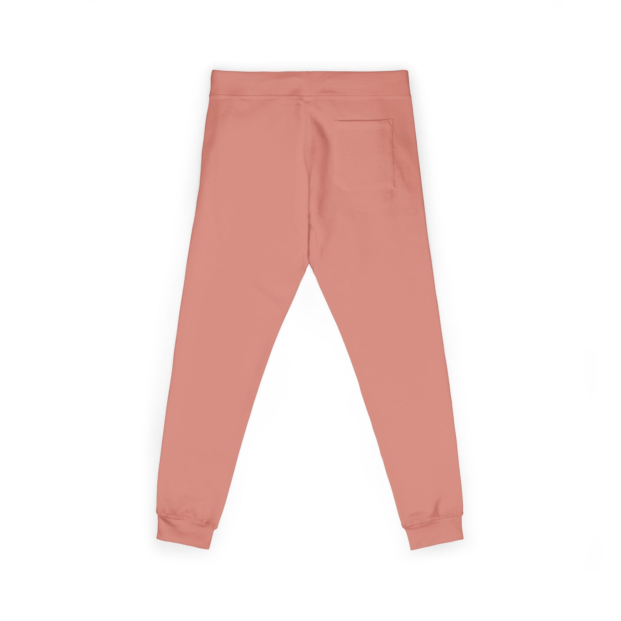 Embroidered Colorblock QR Joggers — Casual Fleece Sweatpants