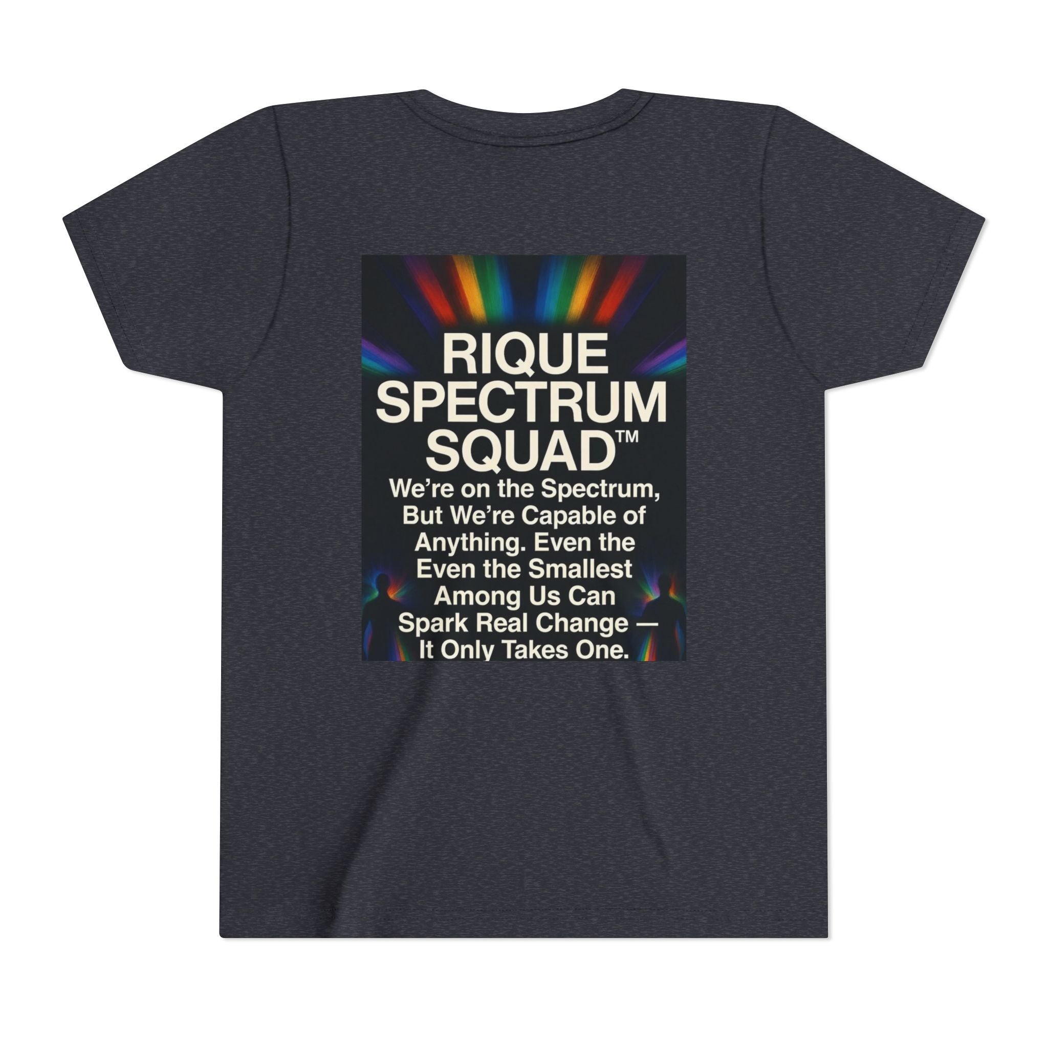 Youth Tee — Inspirational Phoenix 'I Go Into the Fire and Rise from the Ashes Stronger'