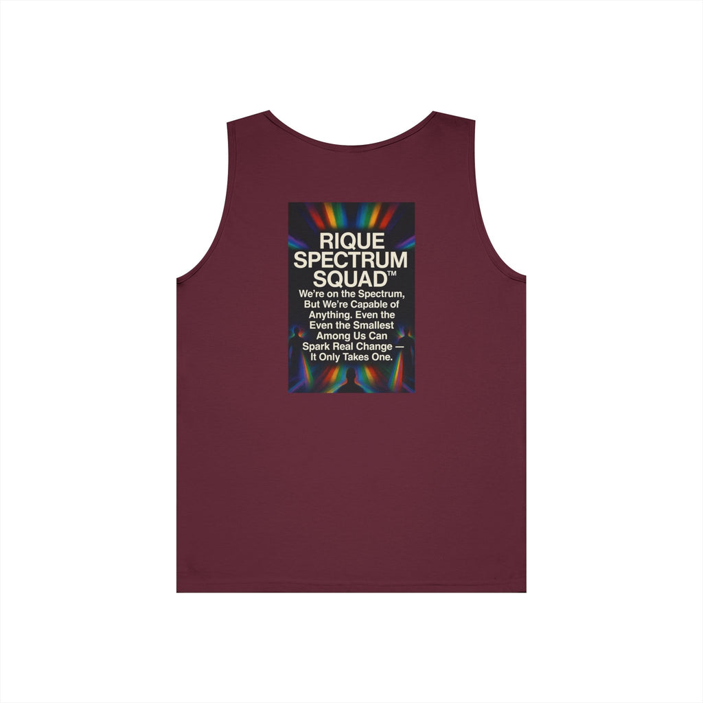 Autistic Pride Campaign Tank – “Proudly Autistic, Wants Change” Political Pride Tank