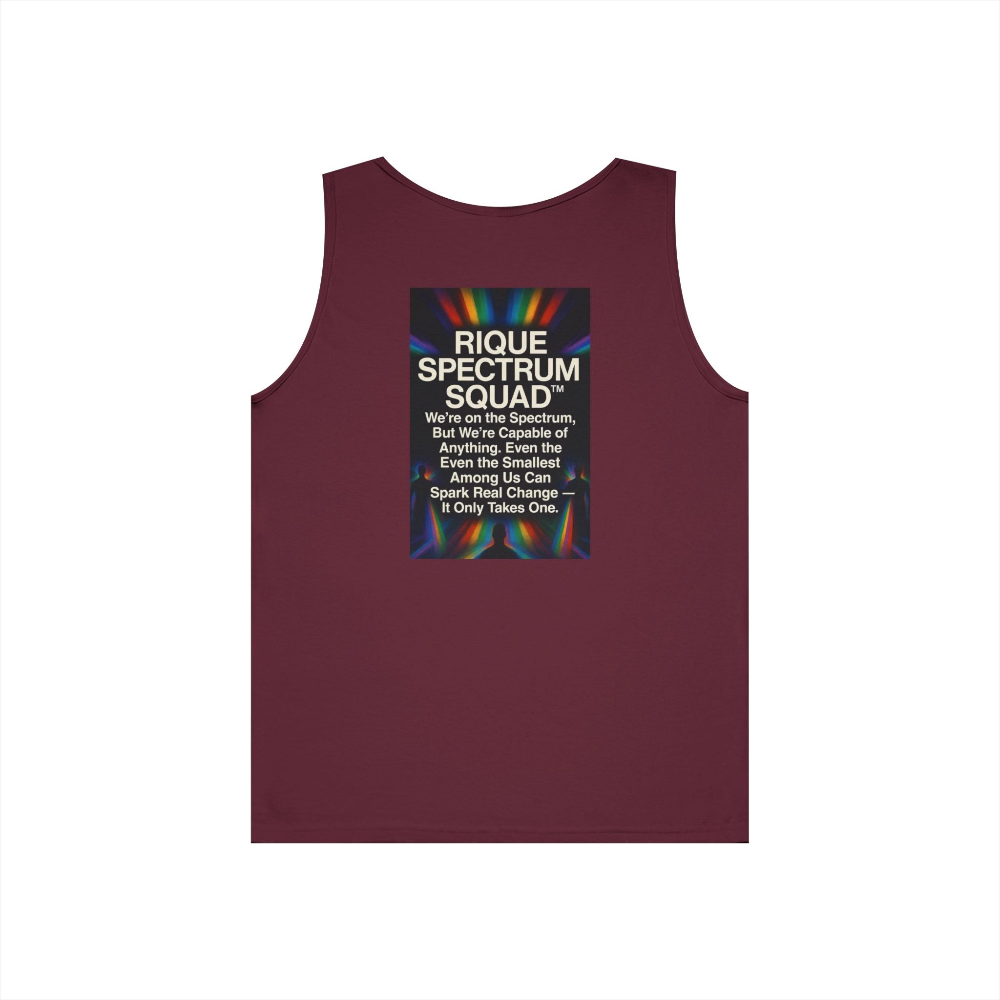 Autistic Pride Campaign Tank – “Proudly Autistic, Wants Change” Political Pride Tank