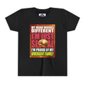 Youth Tee - "My Mind Works Different I'm Just Special" Divergent Family Pride