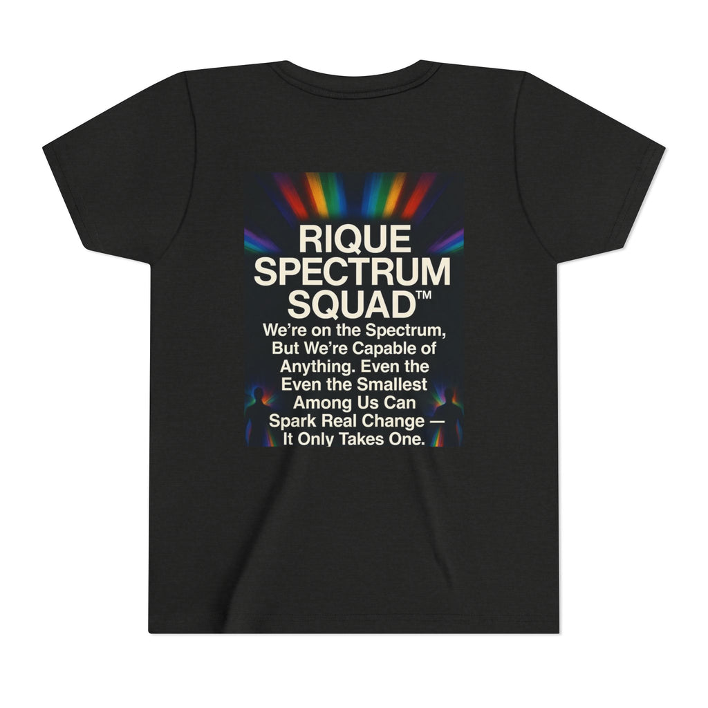 Youth Tee — Inspirational Phoenix 'I Go Into the Fire and Rise from the Ashes Stronger'