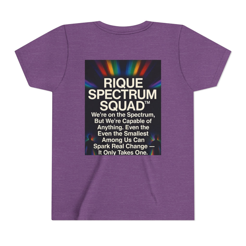 Youth Tee — Inspirational Phoenix 'I Go Into the Fire and Rise from the Ashes Stronger'