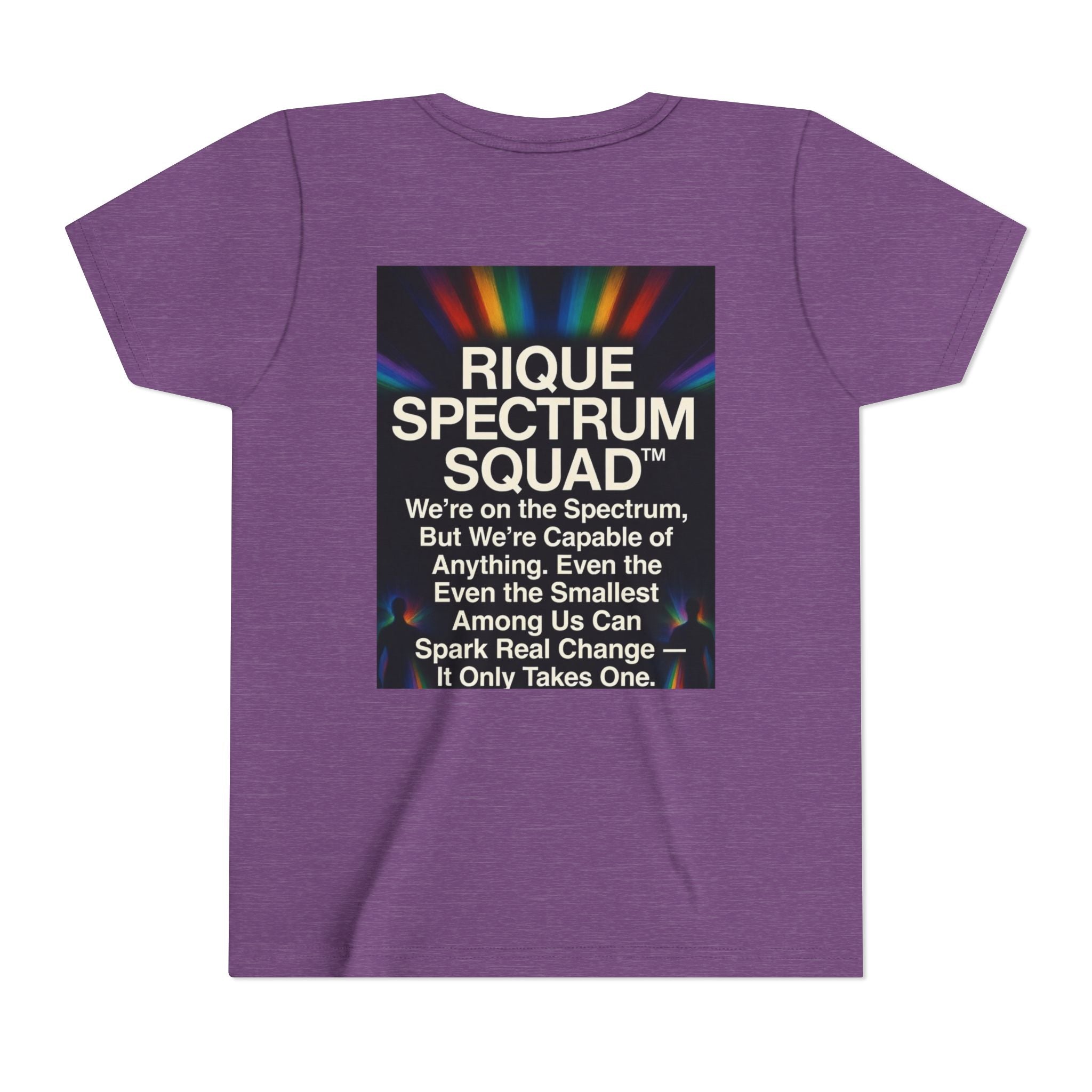 Youth Tee — Inspirational Phoenix 'I Go Into the Fire and Rise from the Ashes Stronger'