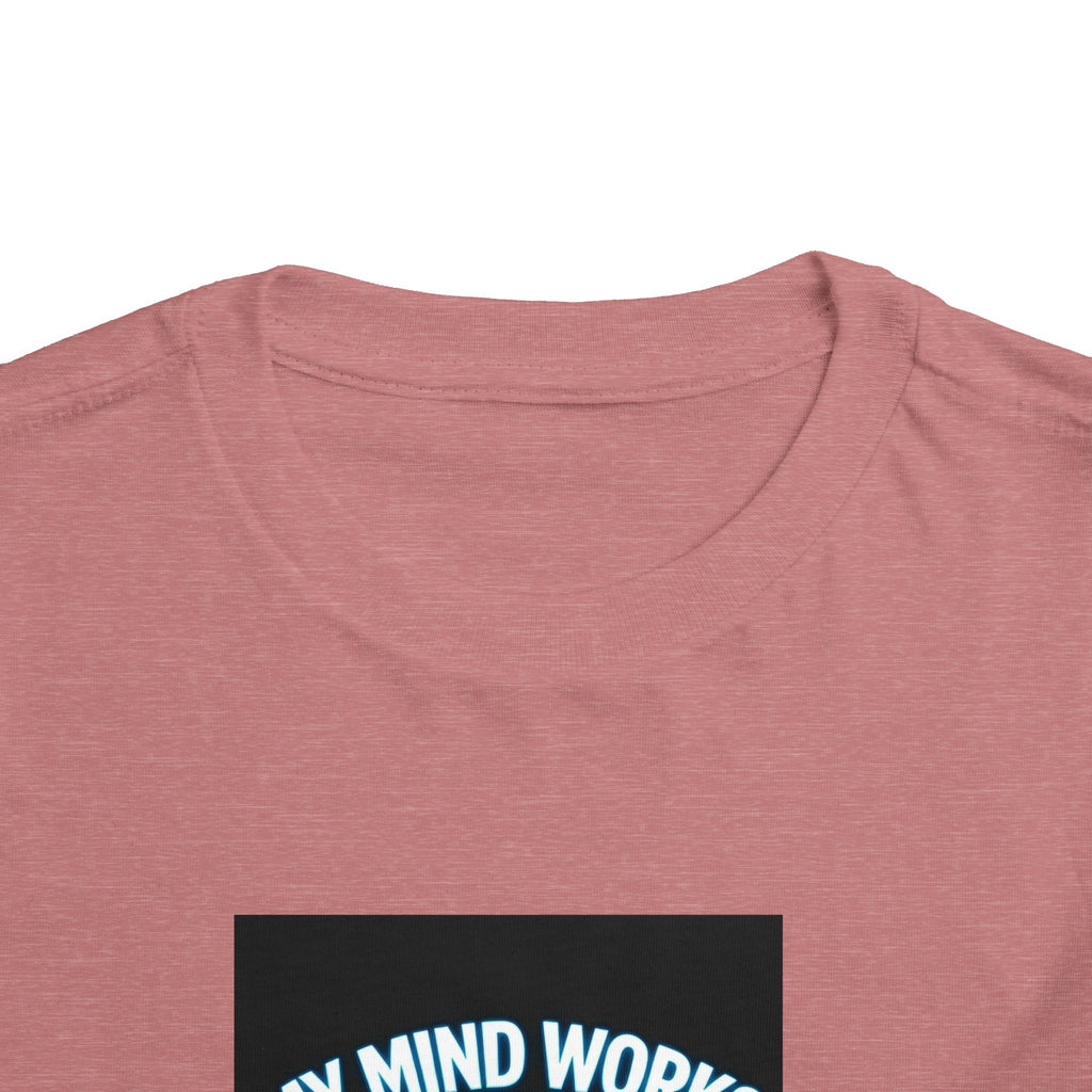 Toddler Tee — "My Mind Works Different" Autism Spectrum Pride Kids Shirt