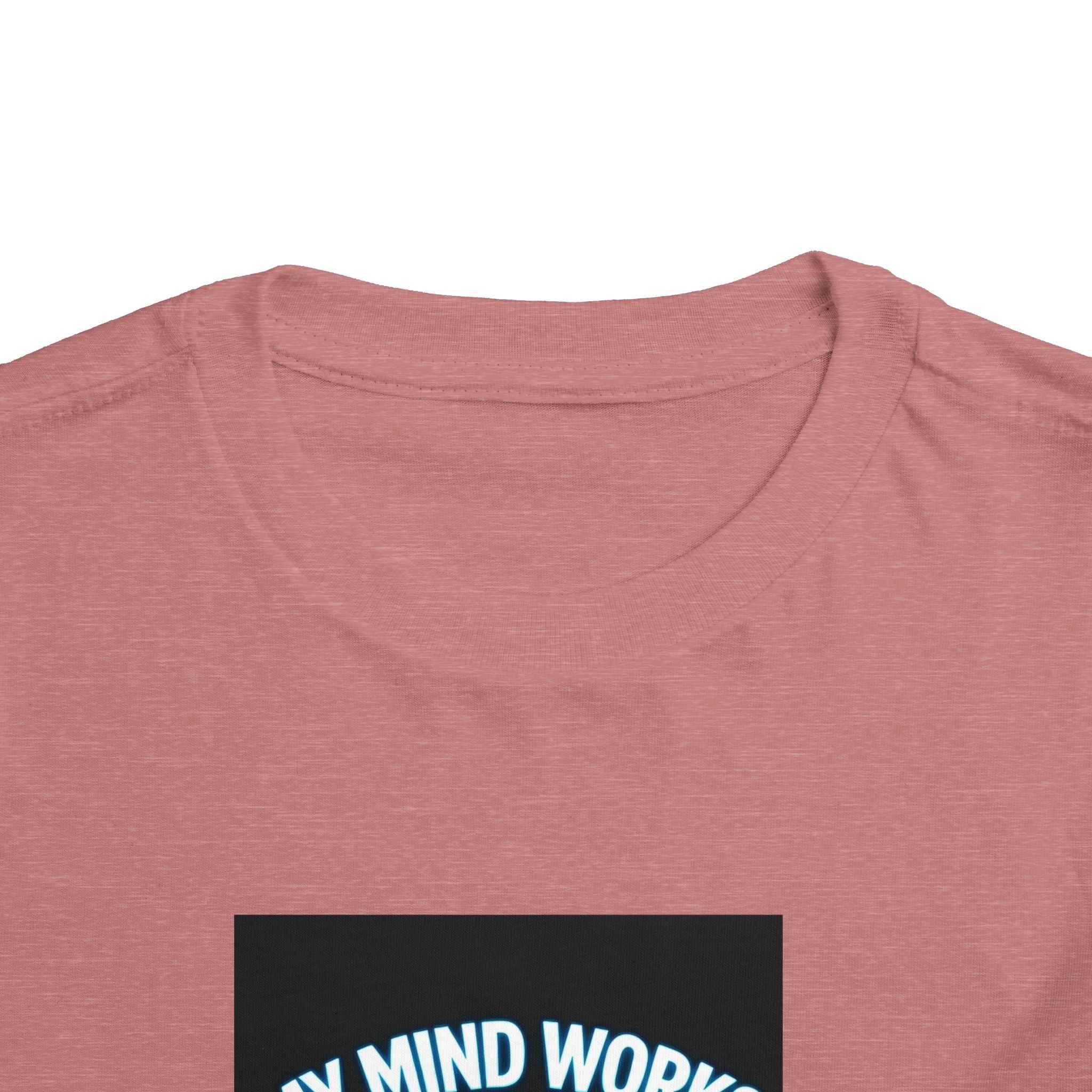 Toddler Tee — "My Mind Works Different" Autism Spectrum Pride Kids Shirt