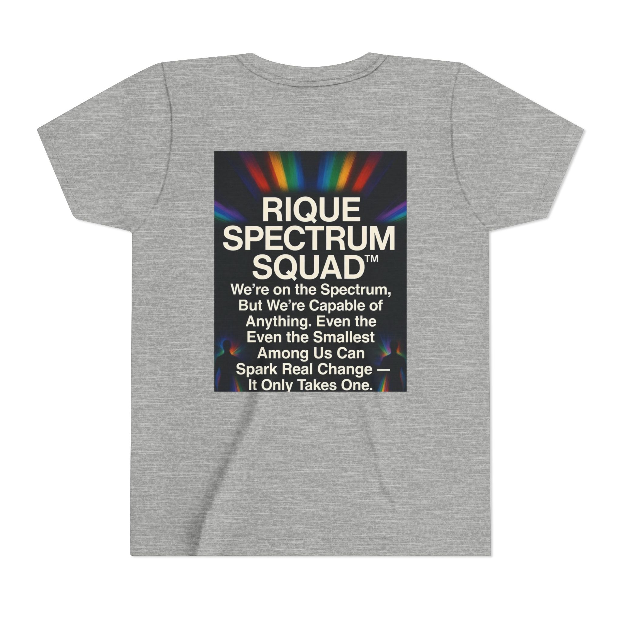 Youth Tee — Inspirational Phoenix 'I Go Into the Fire and Rise from the Ashes Stronger'