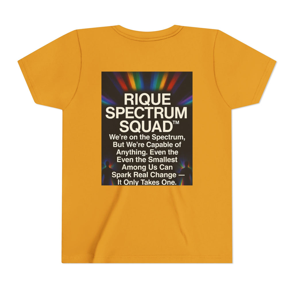 Youth Tee — Inspirational Phoenix 'I Go Into the Fire and Rise from the Ashes Stronger'