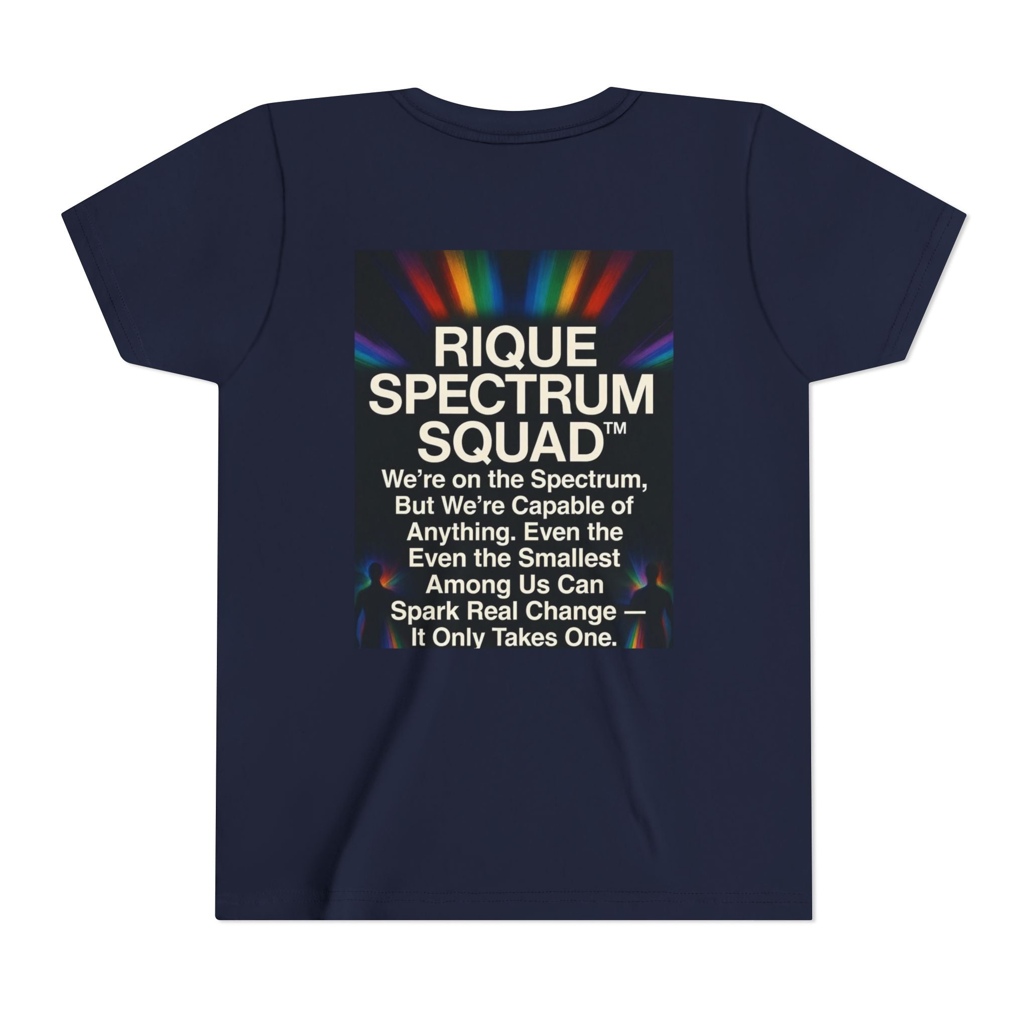 Youth Tee — Inspirational Phoenix 'I Go Into the Fire and Rise from the Ashes Stronger'