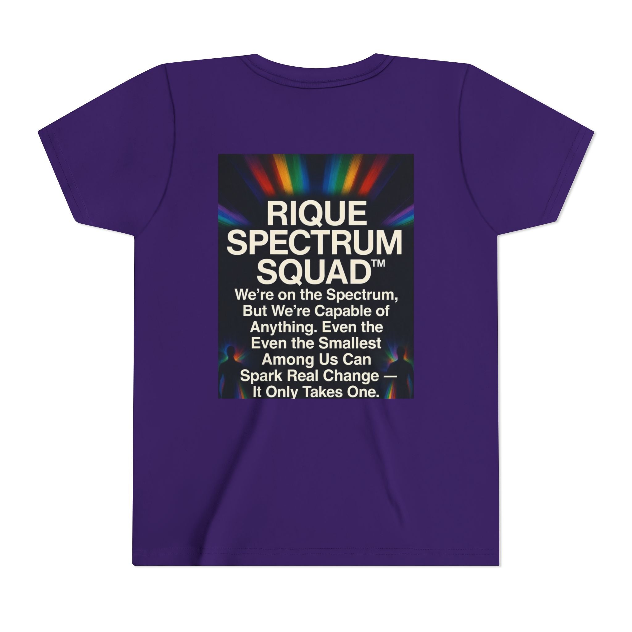 Youth Tee — Inspirational Phoenix 'I Go Into the Fire and Rise from the Ashes Stronger'