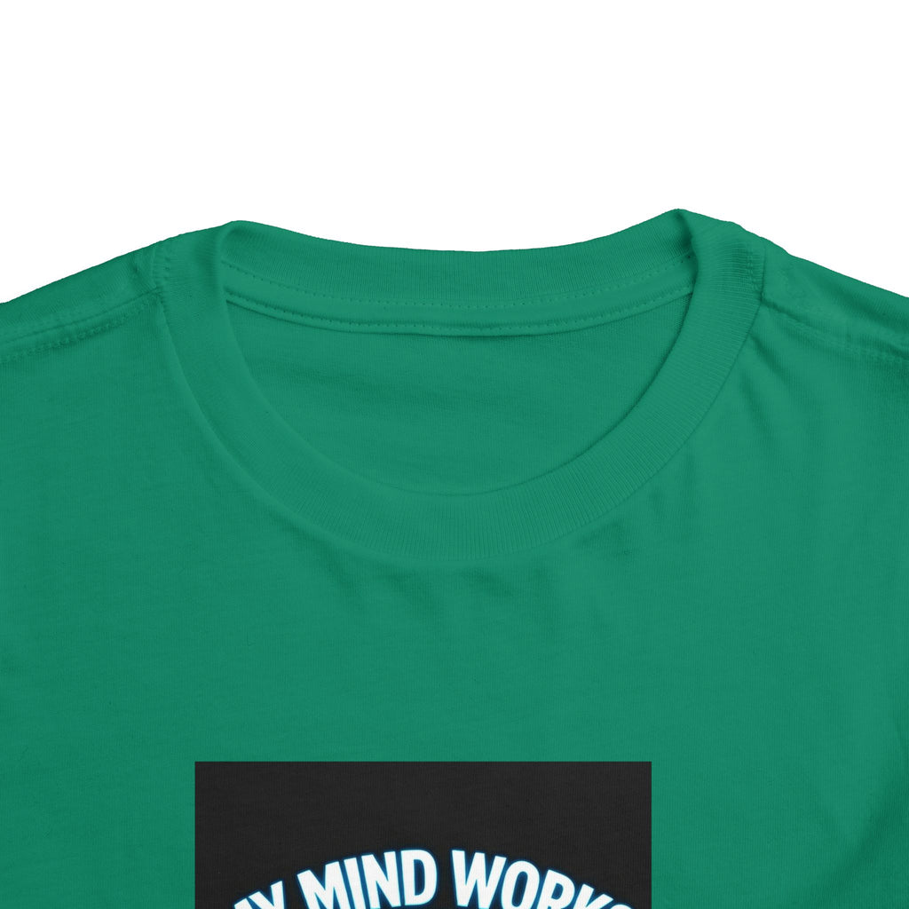 Toddler Tee — "My Mind Works Different" Autism Spectrum Pride Kids Shirt
