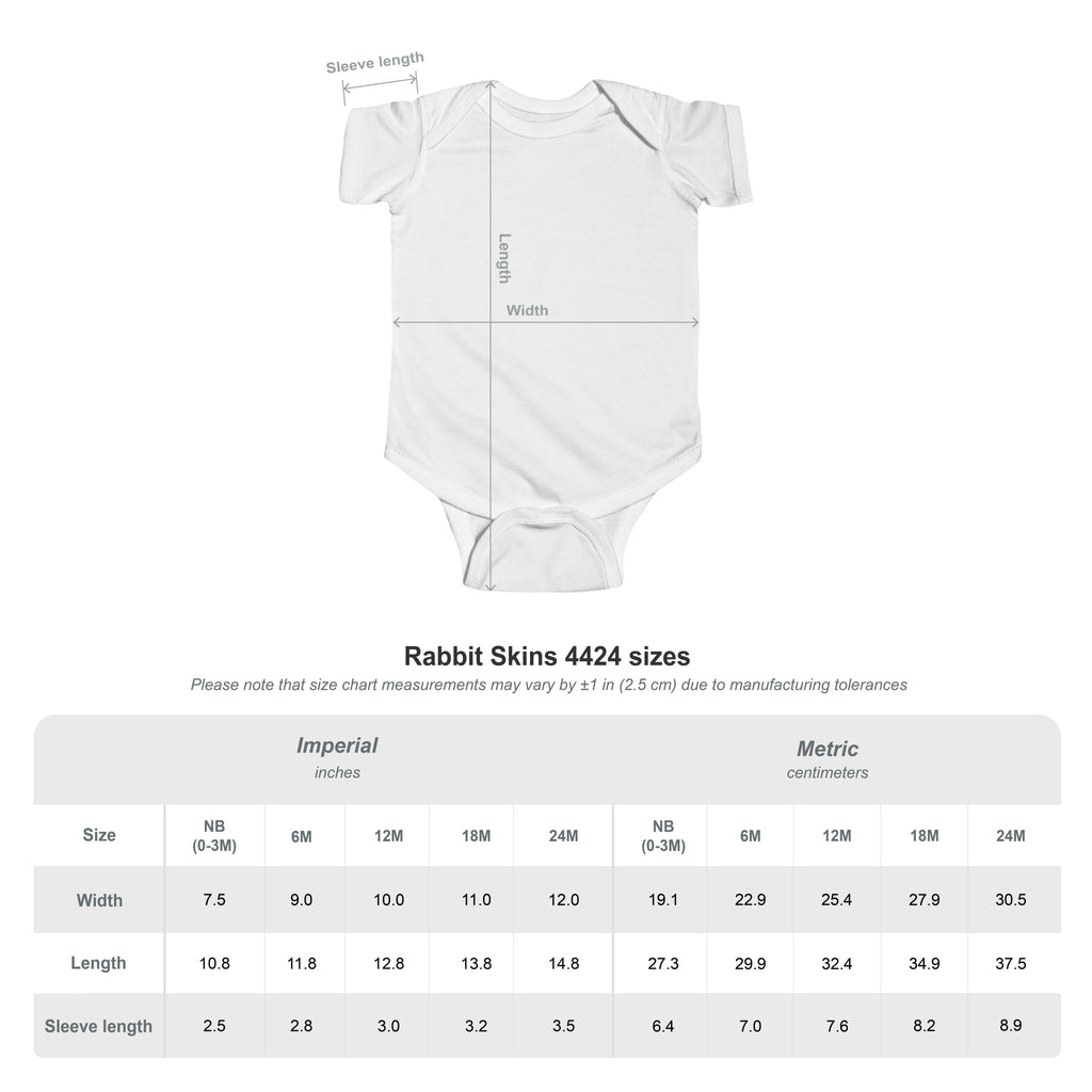 Spectrum Squad Infant Fine Jersey Bodysuit — Autism Pride Baby Onesie