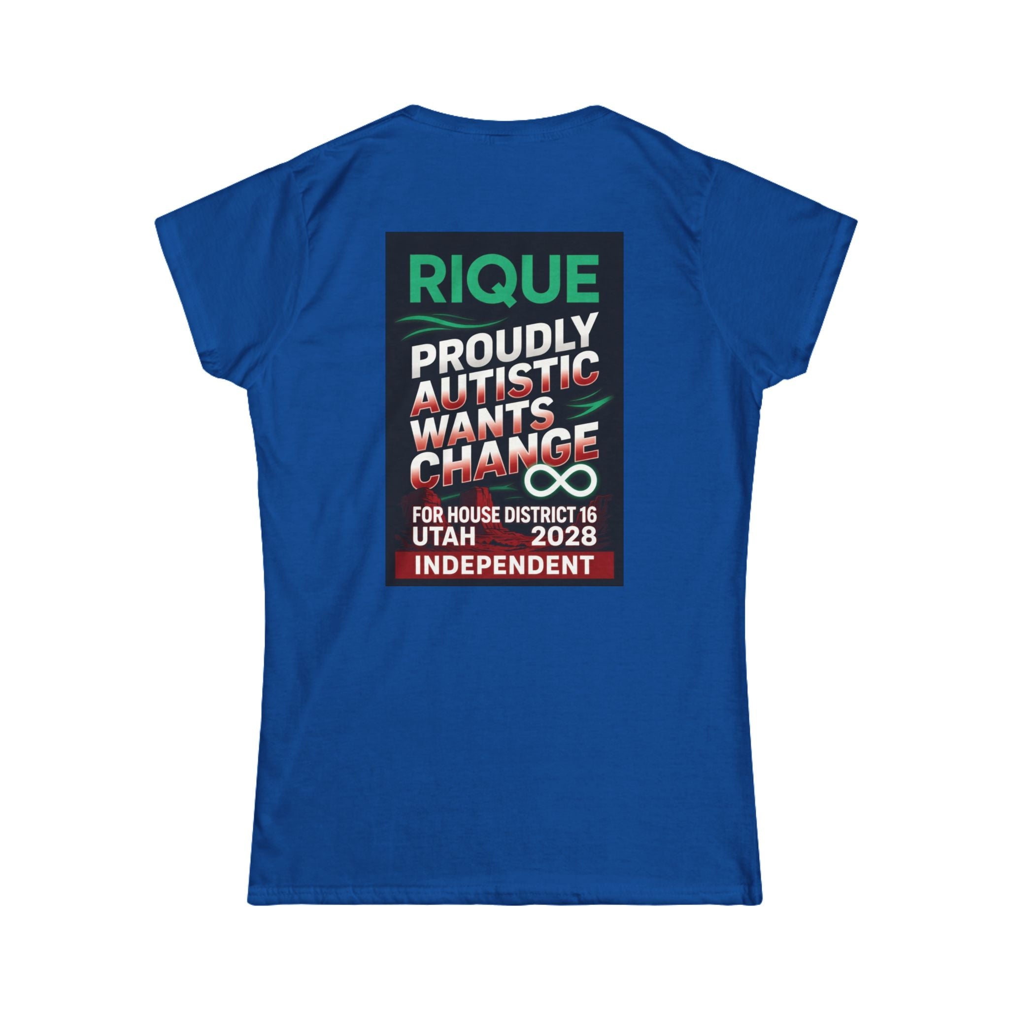Autistic Pride Tee — 'autstic' Graphic