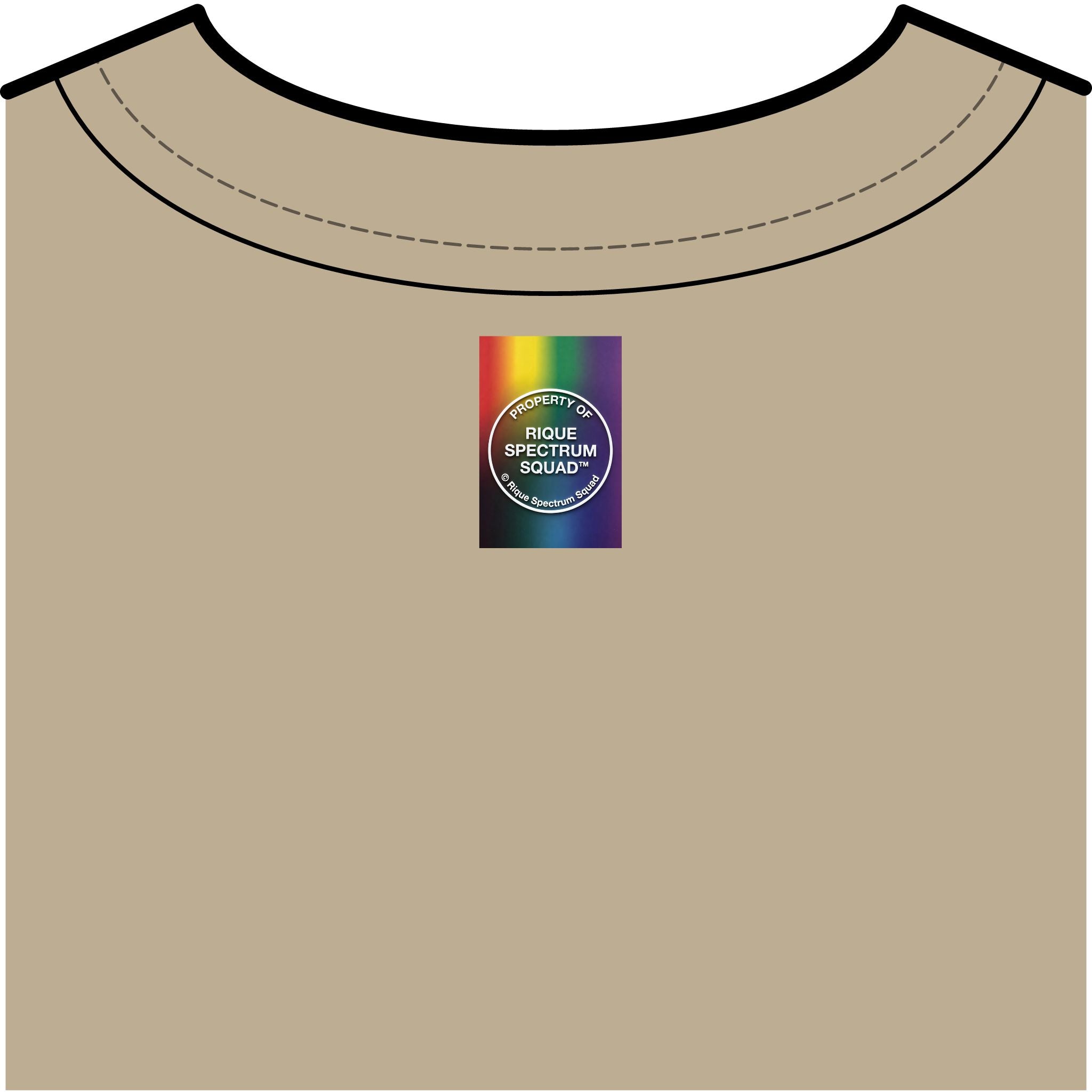 Riques Spectrum Squad Tank — Rainbow Puzzle Autism Awareness Muscle Tee