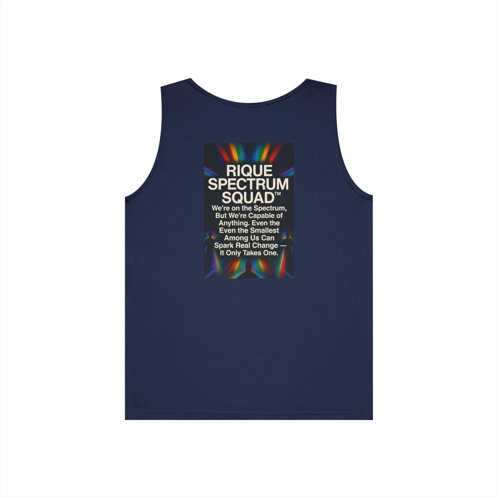 Autistic Pride Campaign Tank – “Proudly Autistic, Wants Change” Political Pride Tank