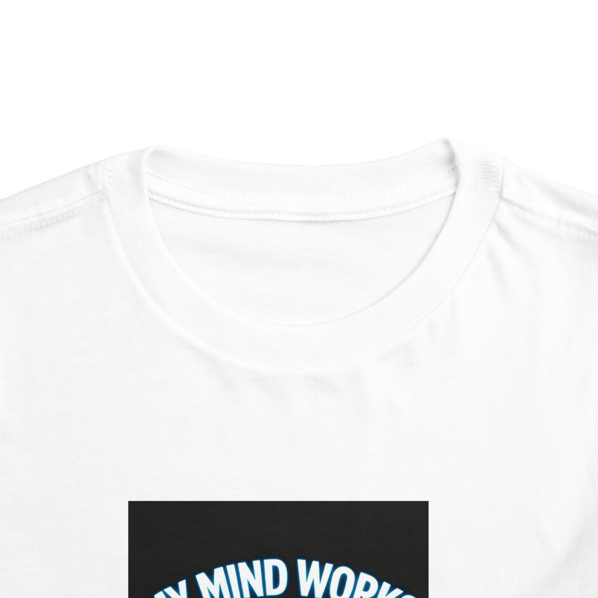 Toddler Tee — "My Mind Works Different" Autism Spectrum Pride Kids Shirt