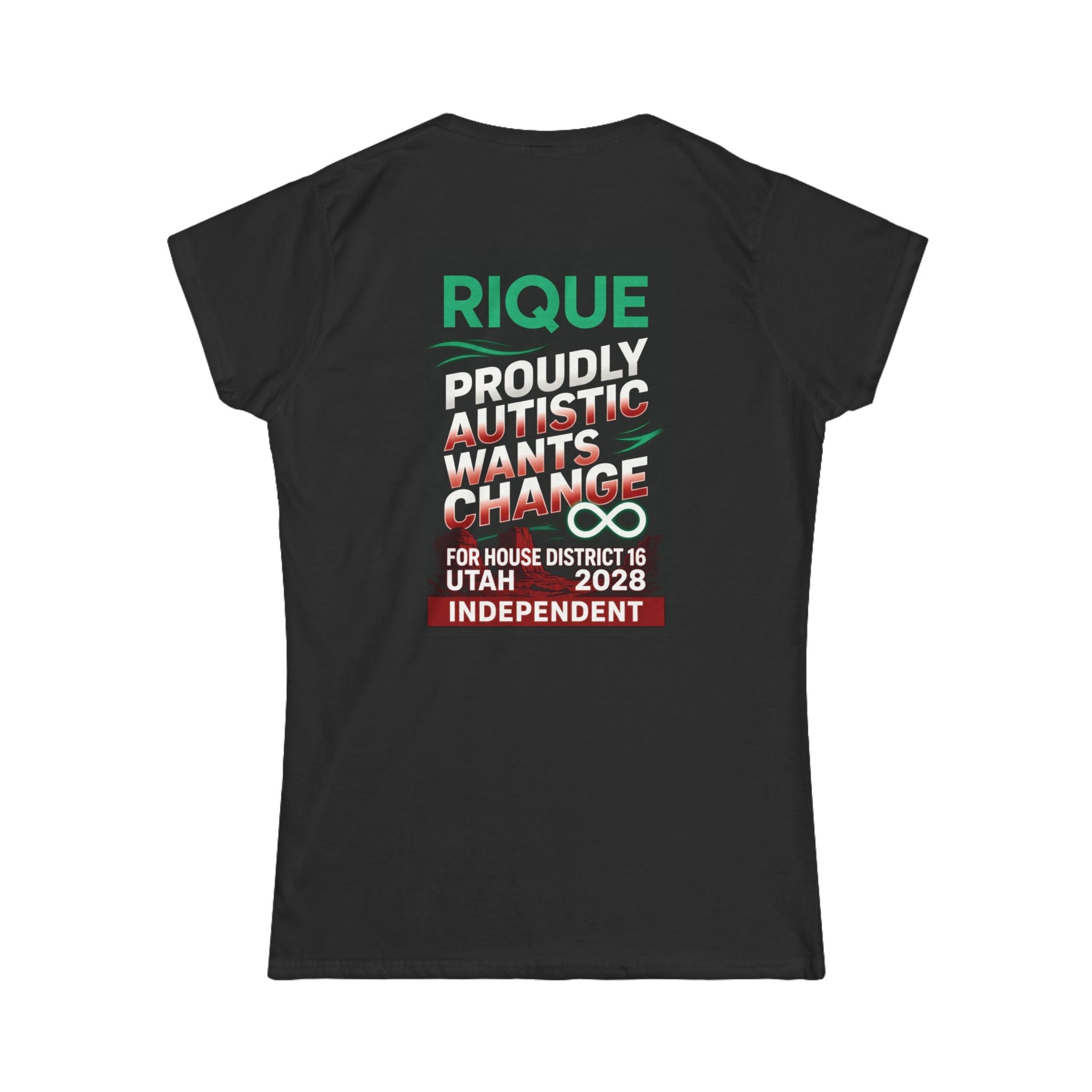 Autistic Pride Tee — 'autstic' Graphic