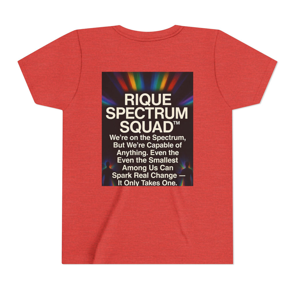 Youth Tee — Inspirational Phoenix 'I Go Into the Fire and Rise from the Ashes Stronger'