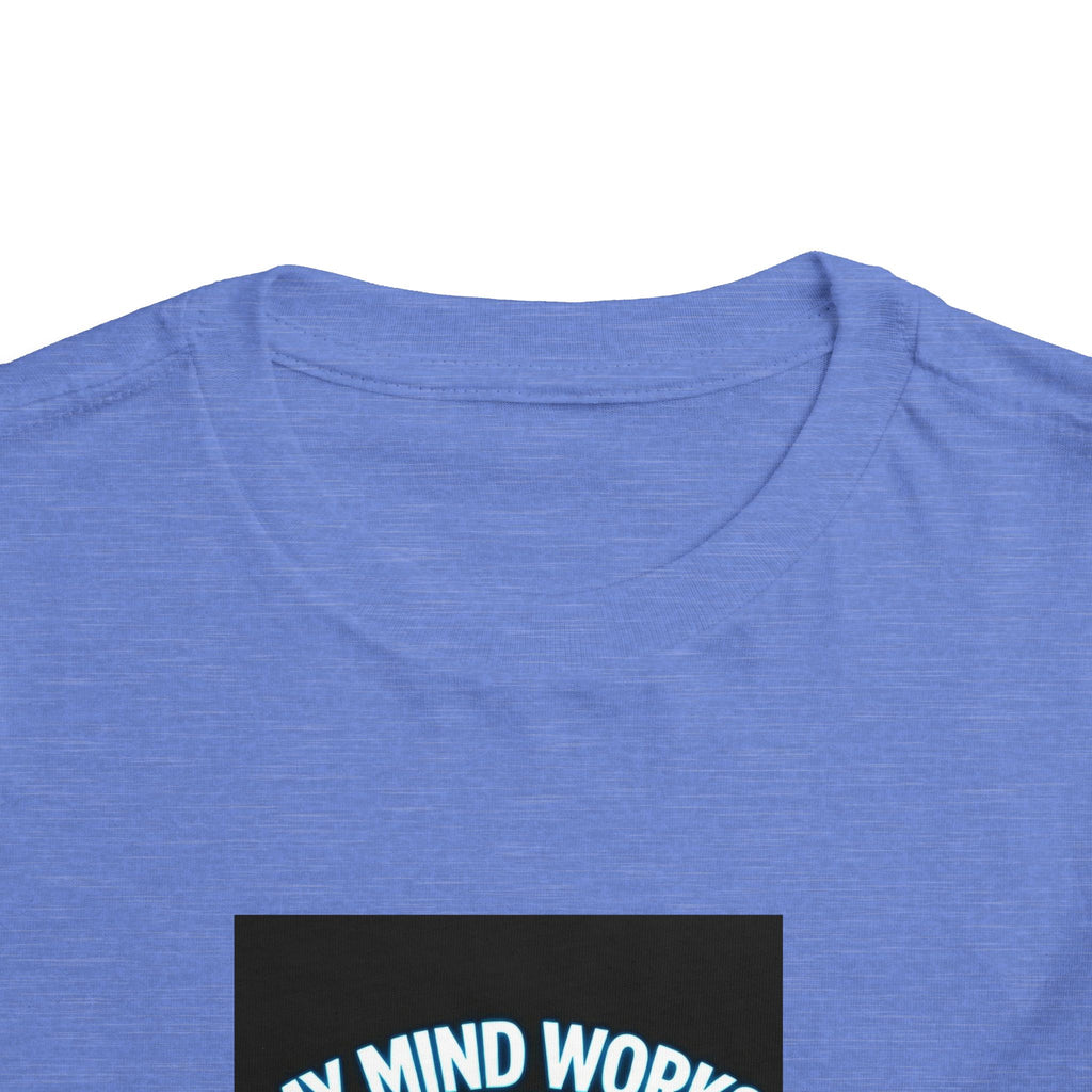 Toddler Tee — "My Mind Works Different" Autism Spectrum Pride Kids Shirt