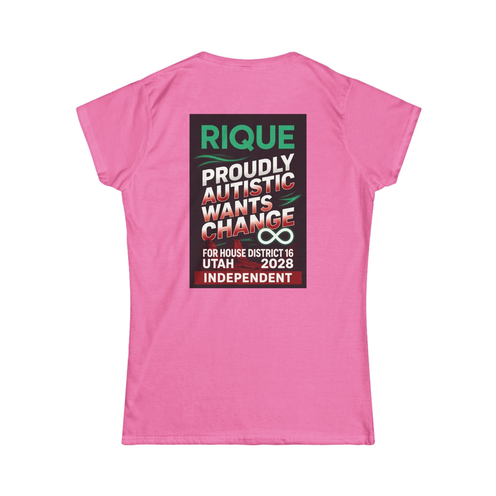 Autistic Pride Tee — 'autstic' Graphic