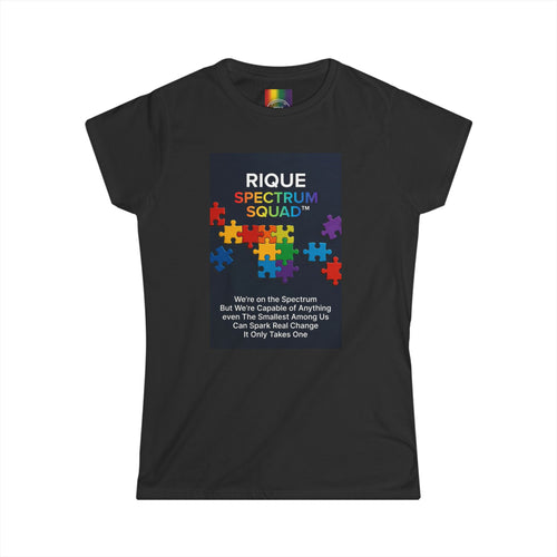 Autism Spectrum Squad Tee — Rainbow Puzzle Piece Awareness Shirt