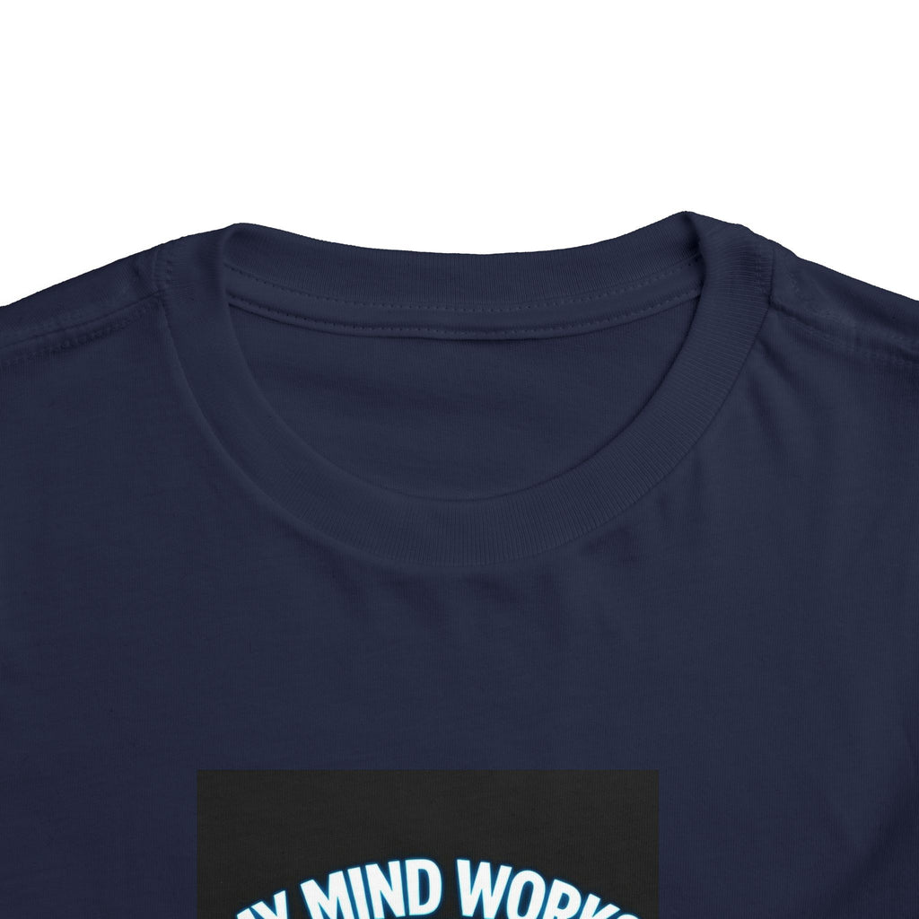 Toddler Tee — "My Mind Works Different" Autism Spectrum Pride Kids Shirt