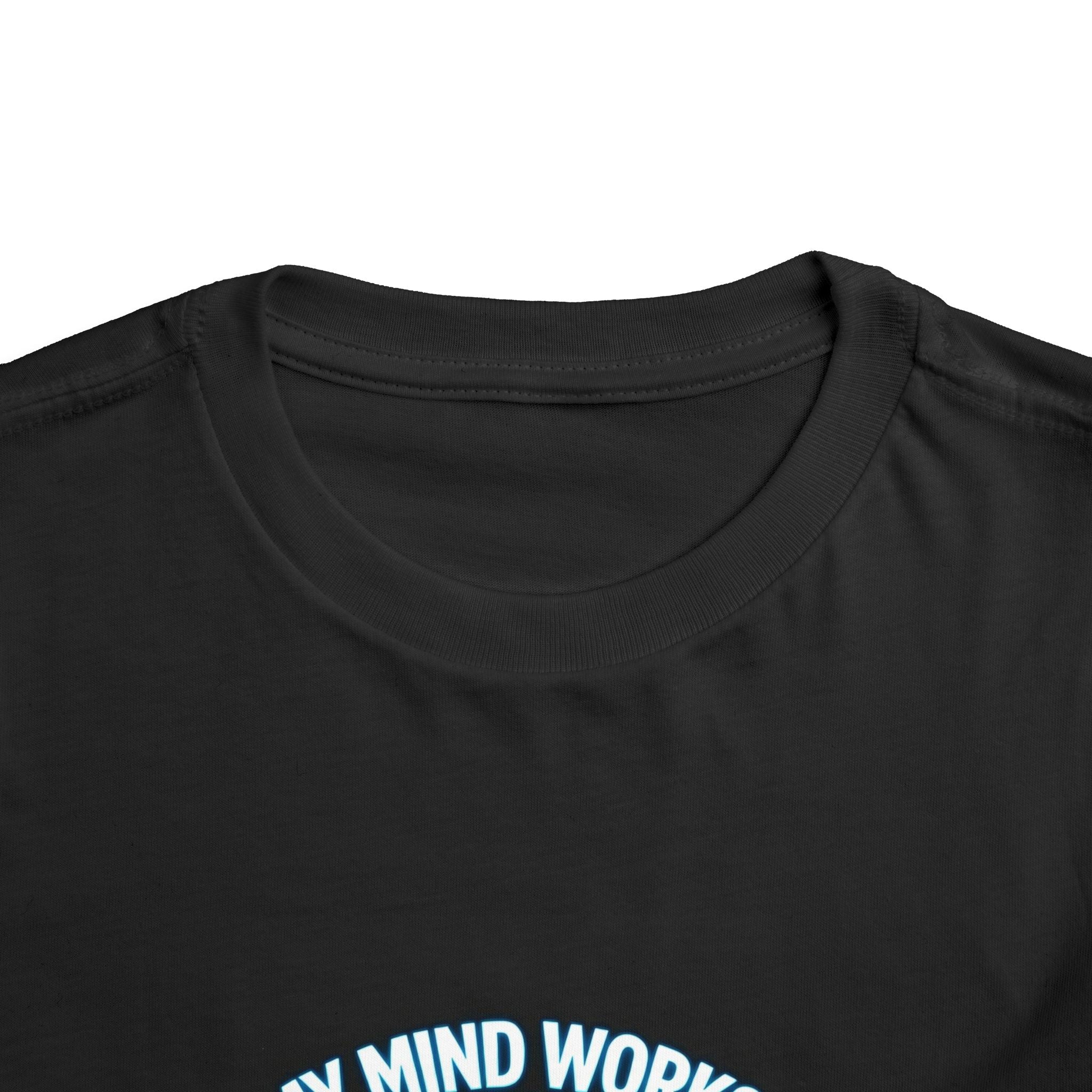 Toddler Tee — "My Mind Works Different" Autism Spectrum Pride Kids Shirt