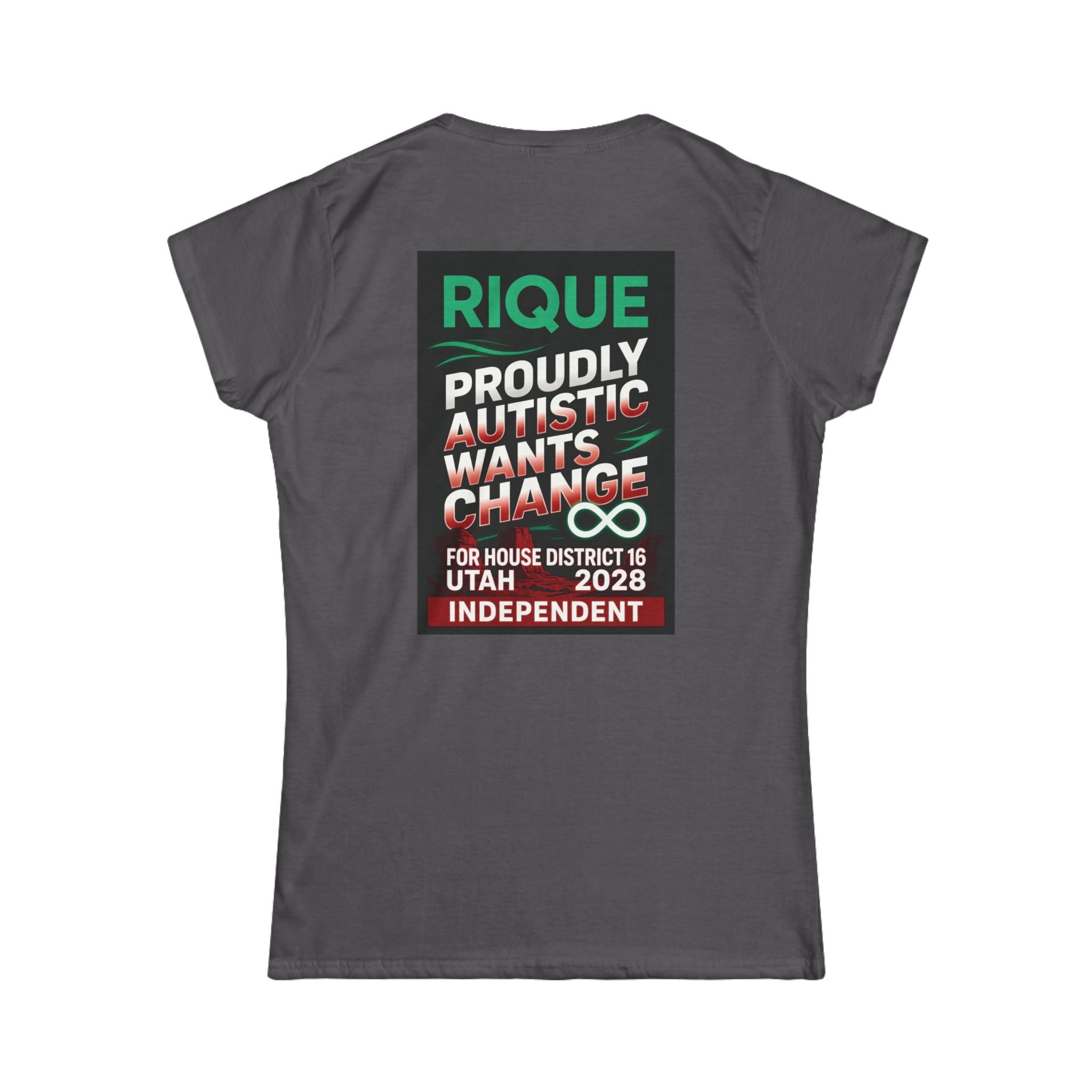 Autistic Pride Tee — 'autstic' Graphic