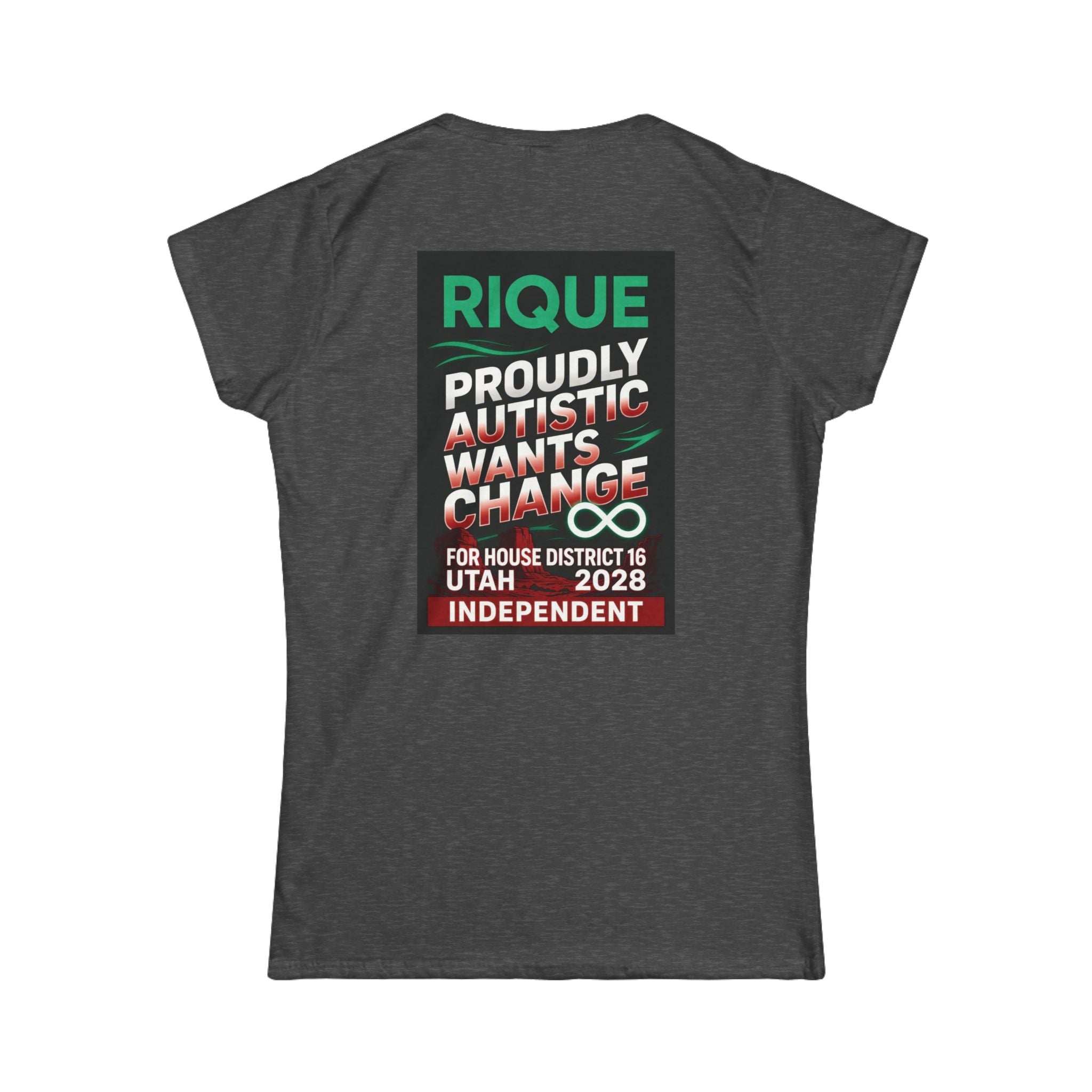 Autistic Pride Tee — 'autstic' Graphic
