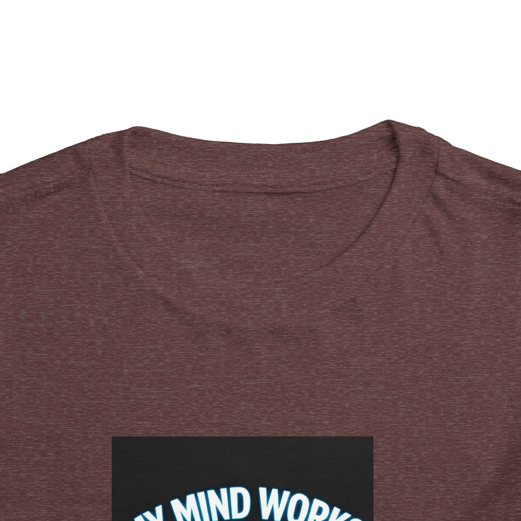Toddler Tee — "My Mind Works Different" Autism Spectrum Pride Kids Shirt