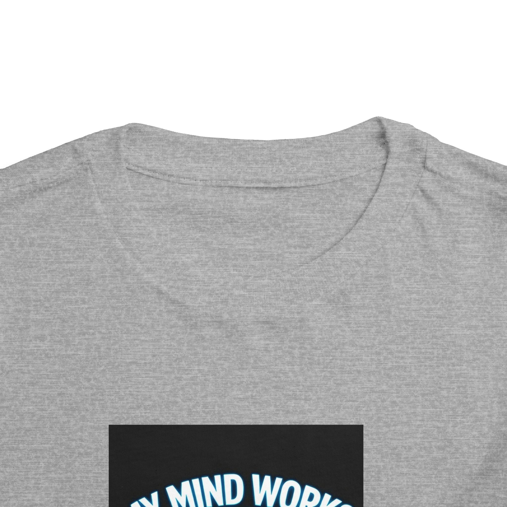 Toddler Tee — "My Mind Works Different" Autism Spectrum Pride Kids Shirt