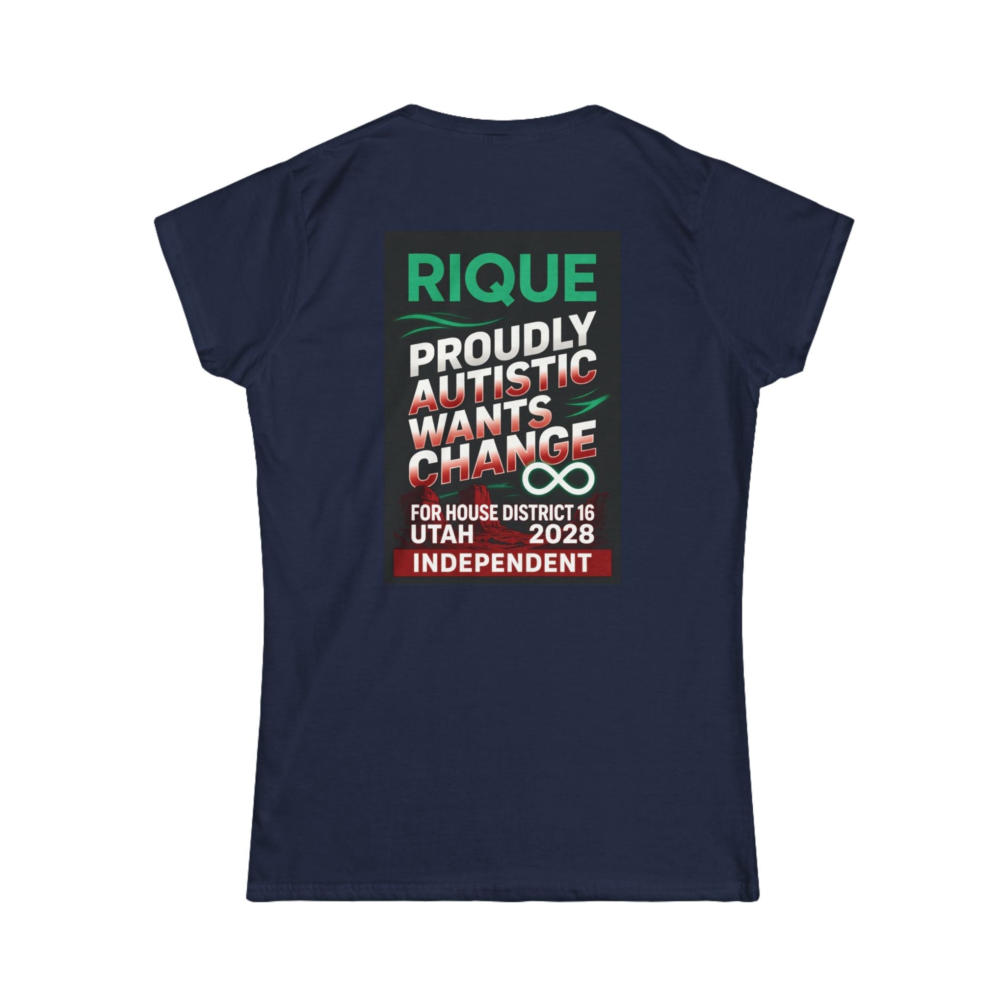Autistic Pride Tee — 'autstic' Graphic