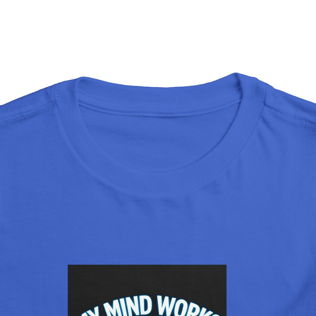 Toddler Tee — "My Mind Works Different" Autism Spectrum Pride Kids Shirt