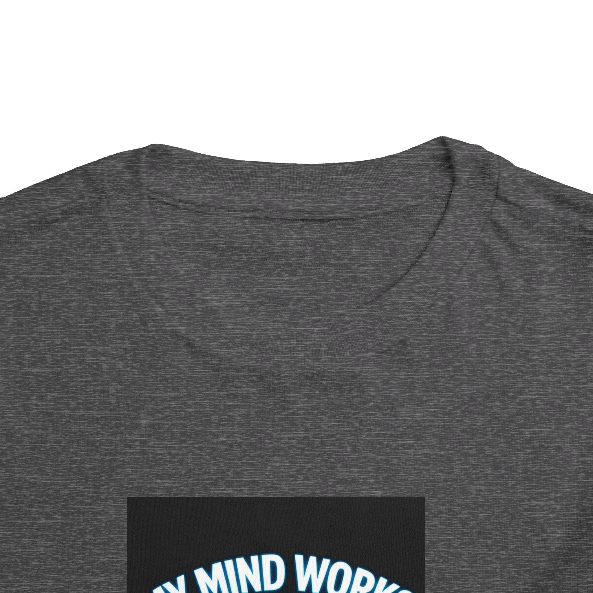 Toddler Tee — "My Mind Works Different" Autism Spectrum Pride Kids Shirt