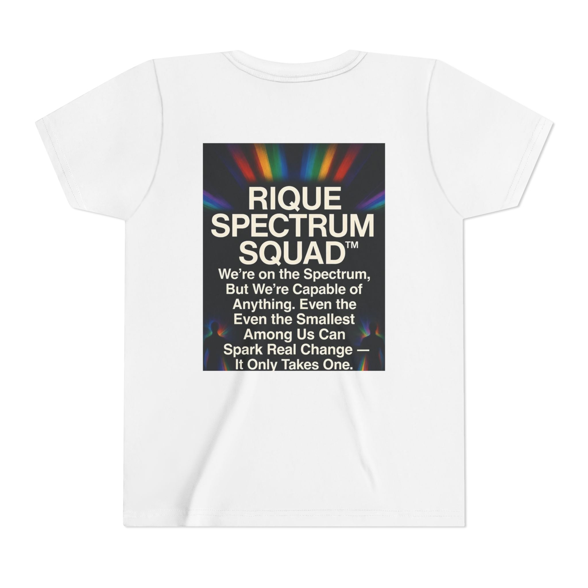 Youth Tee — Inspirational Phoenix 'I Go Into the Fire and Rise from the Ashes Stronger'
