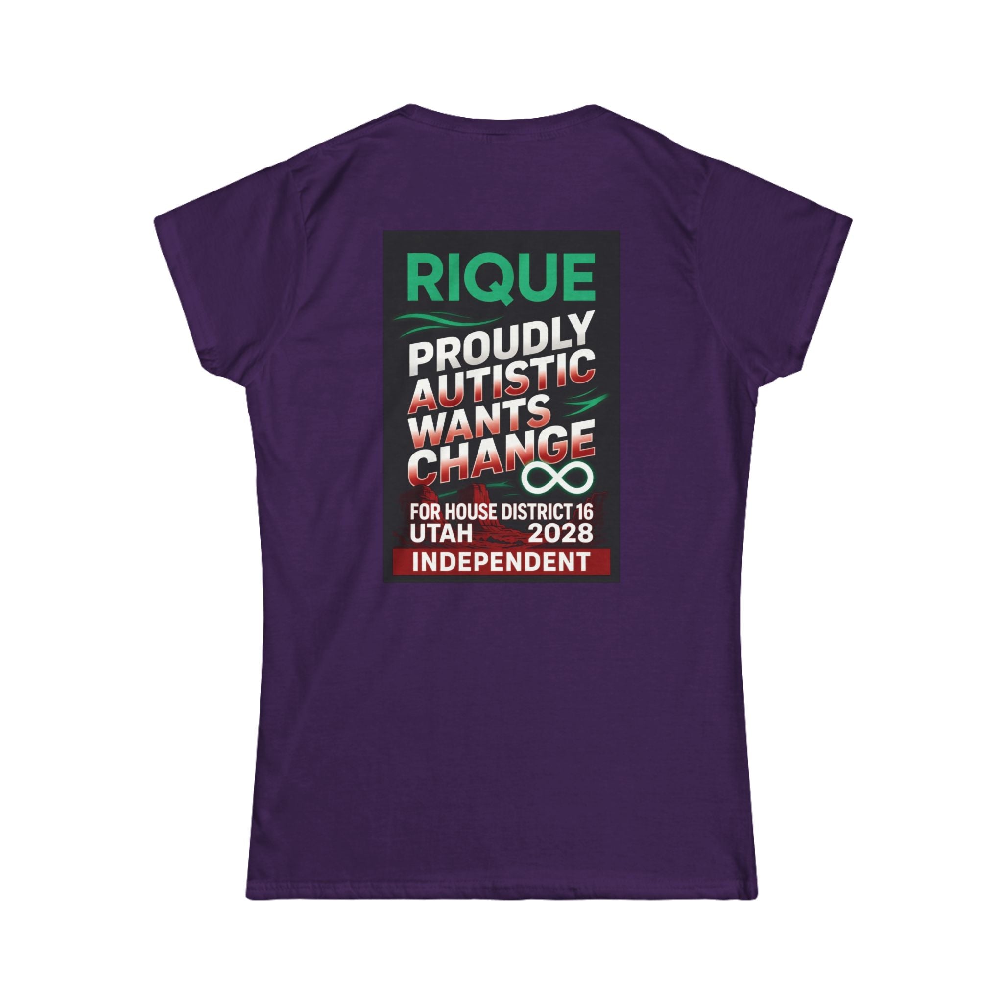 Autistic Pride Tee — 'autstic' Graphic