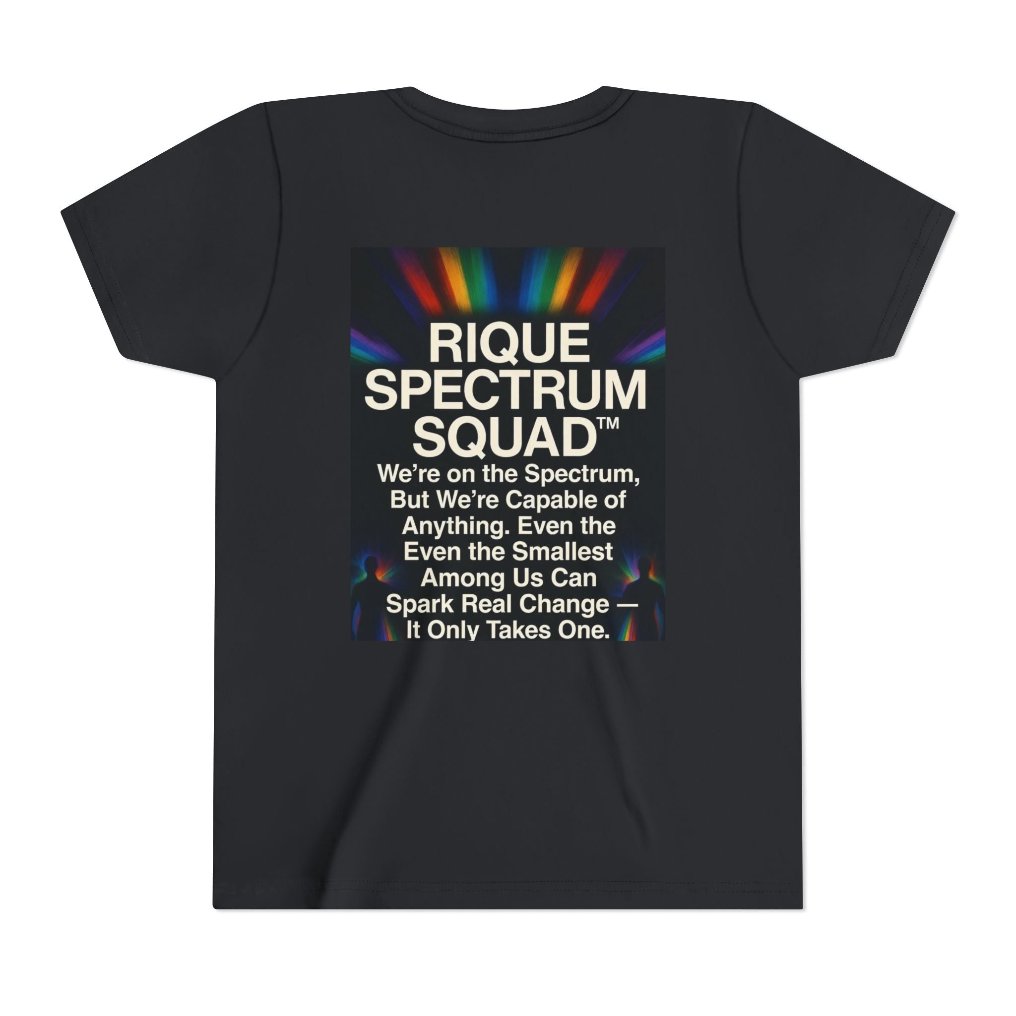 Youth Tee — Inspirational Phoenix 'I Go Into the Fire and Rise from the Ashes Stronger'