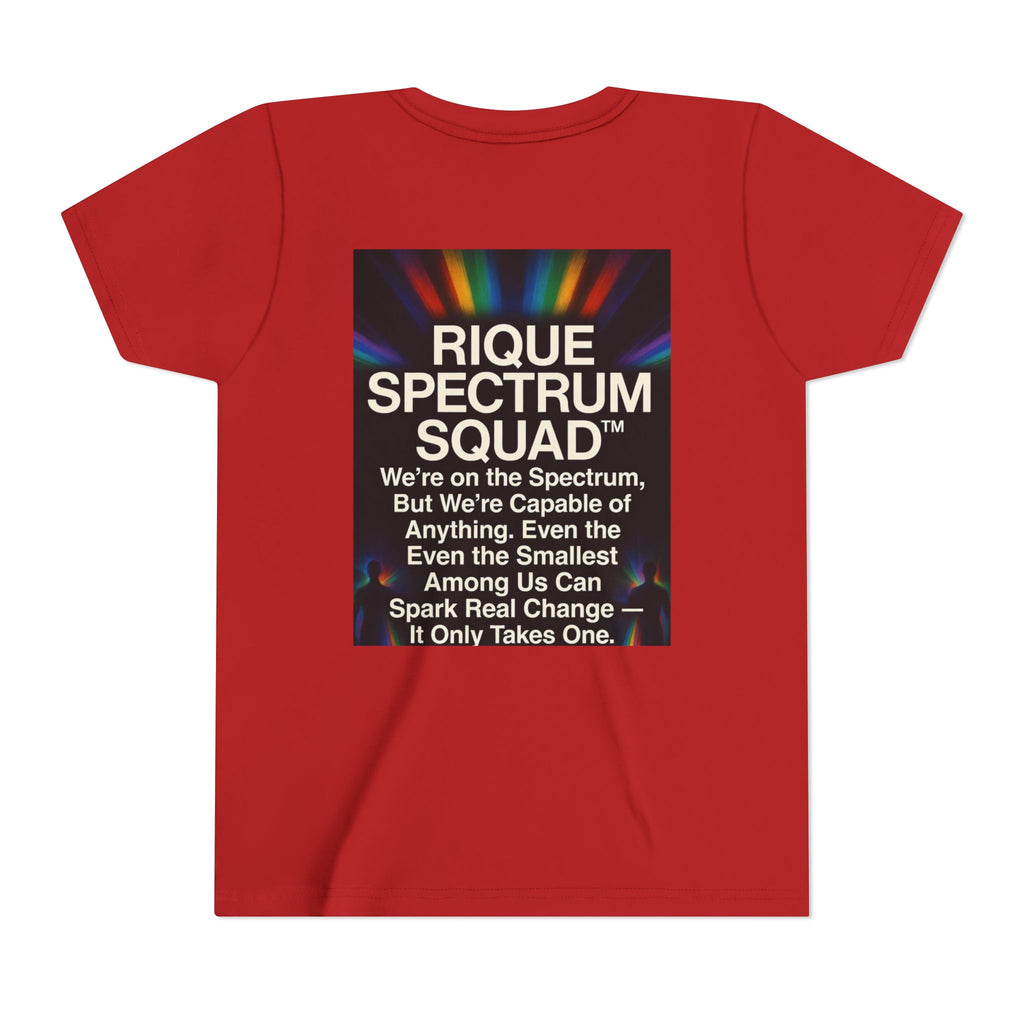 Youth Tee — Inspirational Phoenix 'I Go Into the Fire and Rise from the Ashes Stronger'