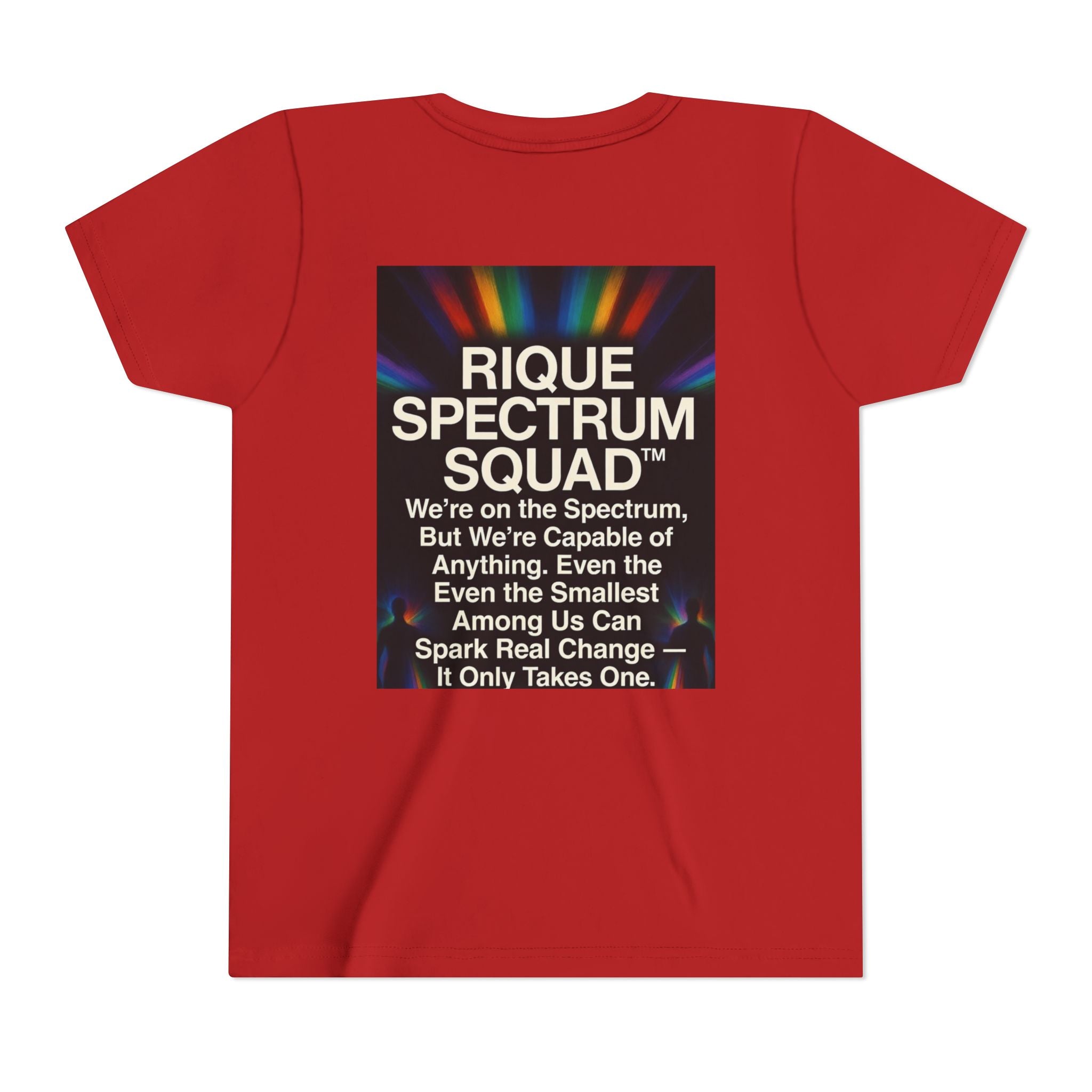 Youth Tee — Inspirational Phoenix 'I Go Into the Fire and Rise from the Ashes Stronger'
