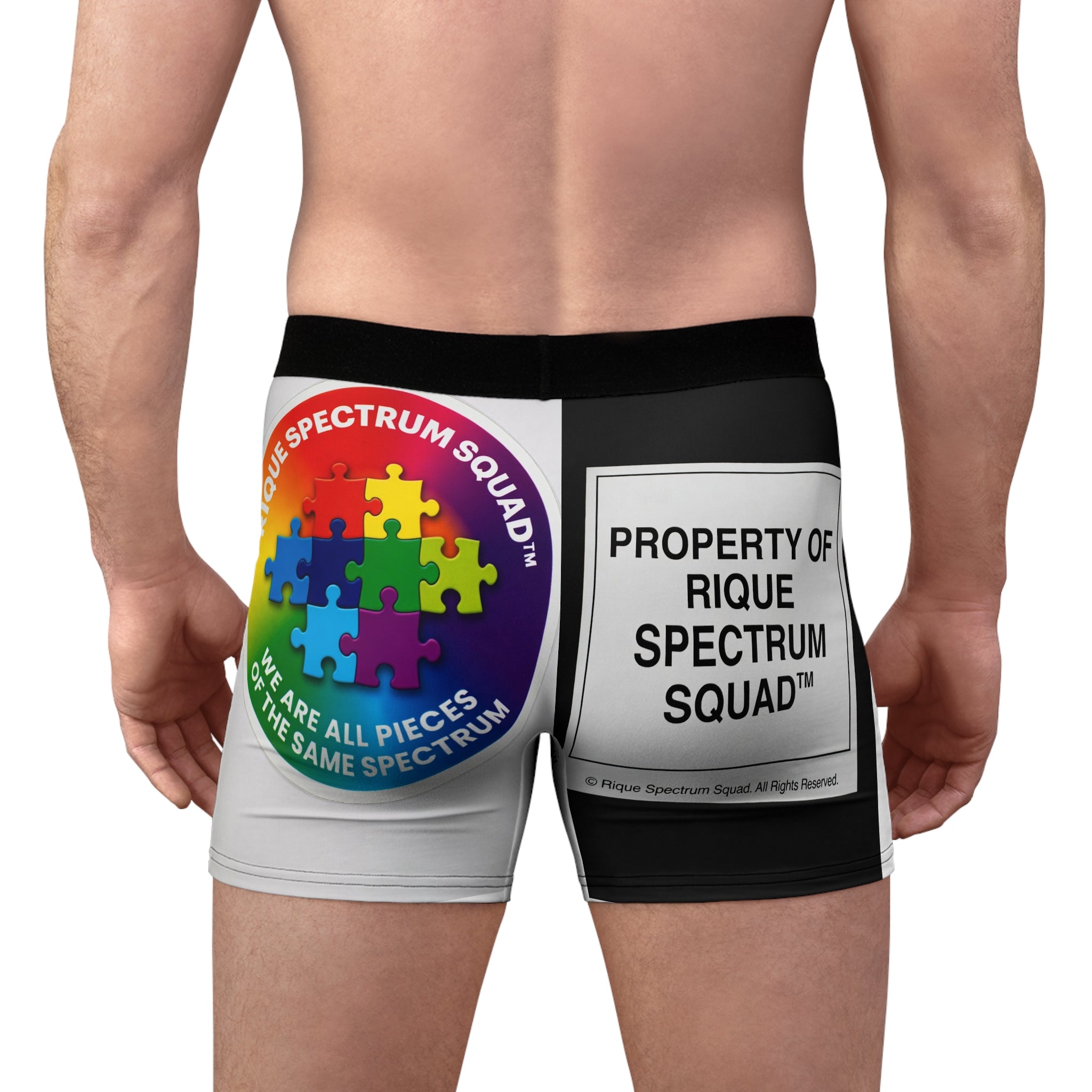 Autistic Pride Boxer Briefs — Rique Spectrum Squad AOP