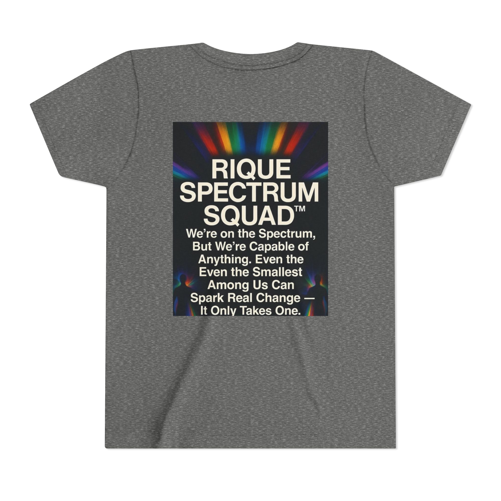 Youth Tee — Inspirational Phoenix 'I Go Into the Fire and Rise from the Ashes Stronger'