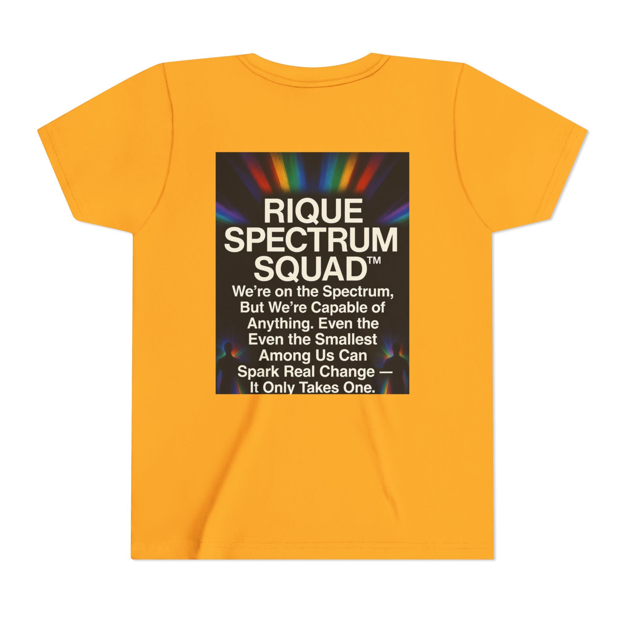 Youth Tee — Inspirational Phoenix 'I Go Into the Fire and Rise from the Ashes Stronger'